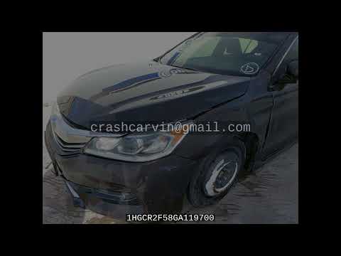 1HGCR2F58GA119700 - Honda ACCORD 2016