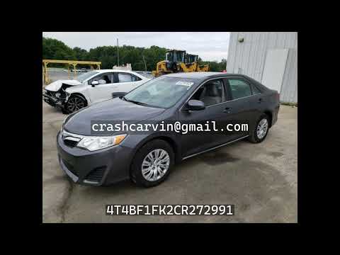 4T4BF1FK2CR272991 Toyota Camry 2012