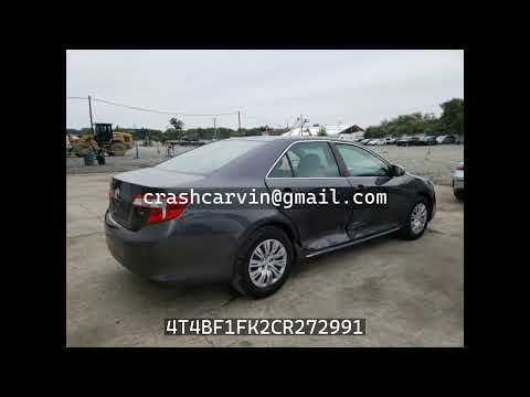 4T4BF1FK2CR272991 Toyota Camry 2012