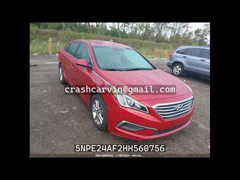 5NPE24AF2HH560756 - 2017 HYUNDAI sonata