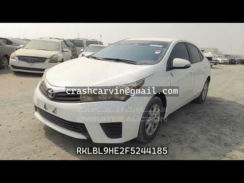 RKLBL9HE2F5244185 Toyota Corolla 2015